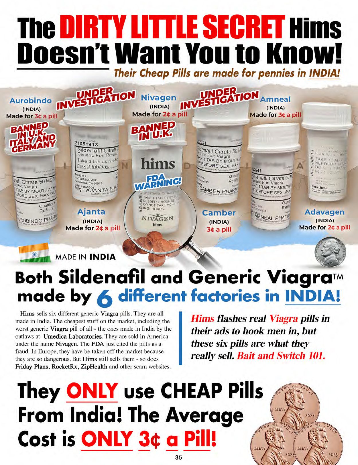 The Blacklist of Dangerous E.D. PIlls